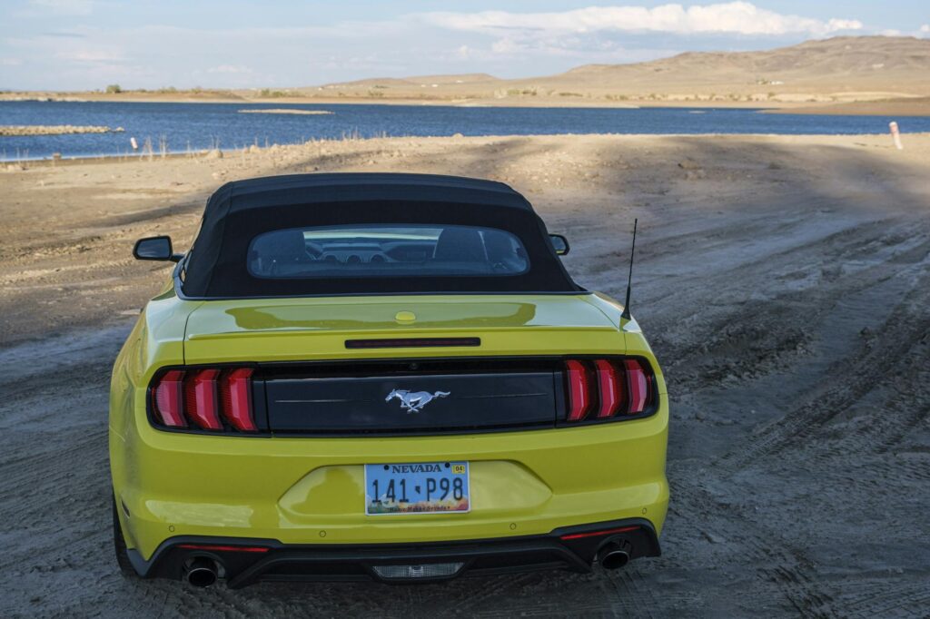 An image of a car with a scenic Nevada backdrop, symbolizing safe driving. — cheap car insurance Nevada 2026