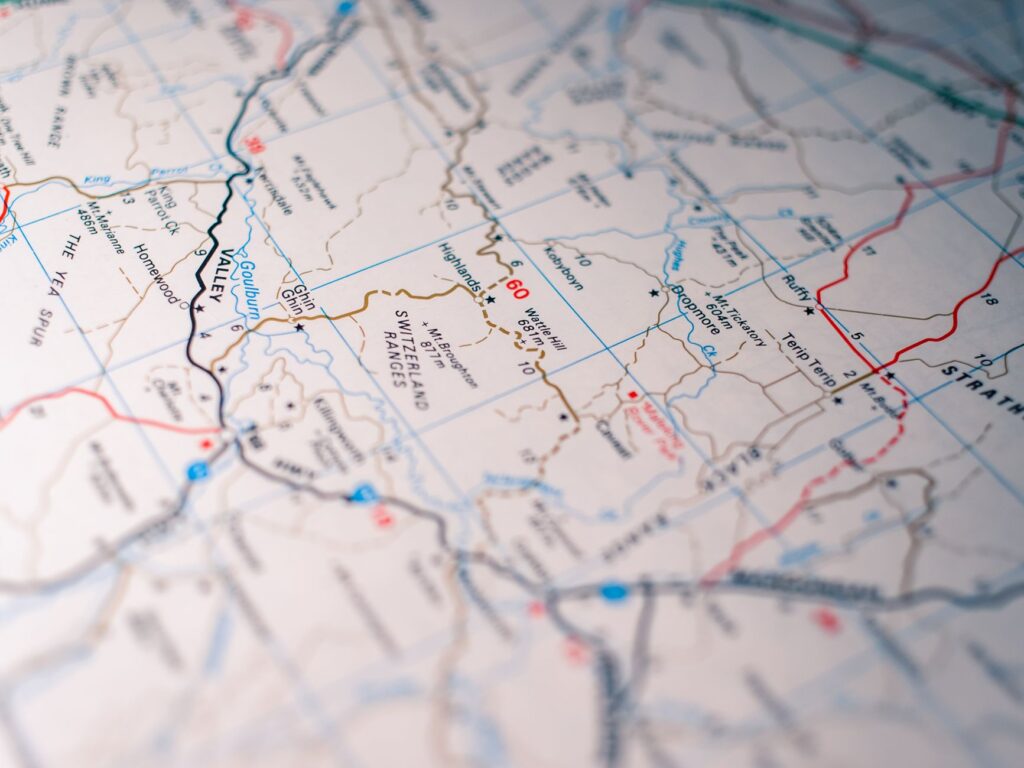 A map of Nevada highlighting regions with different insurance regulations — Nevada car insurance liability coverage