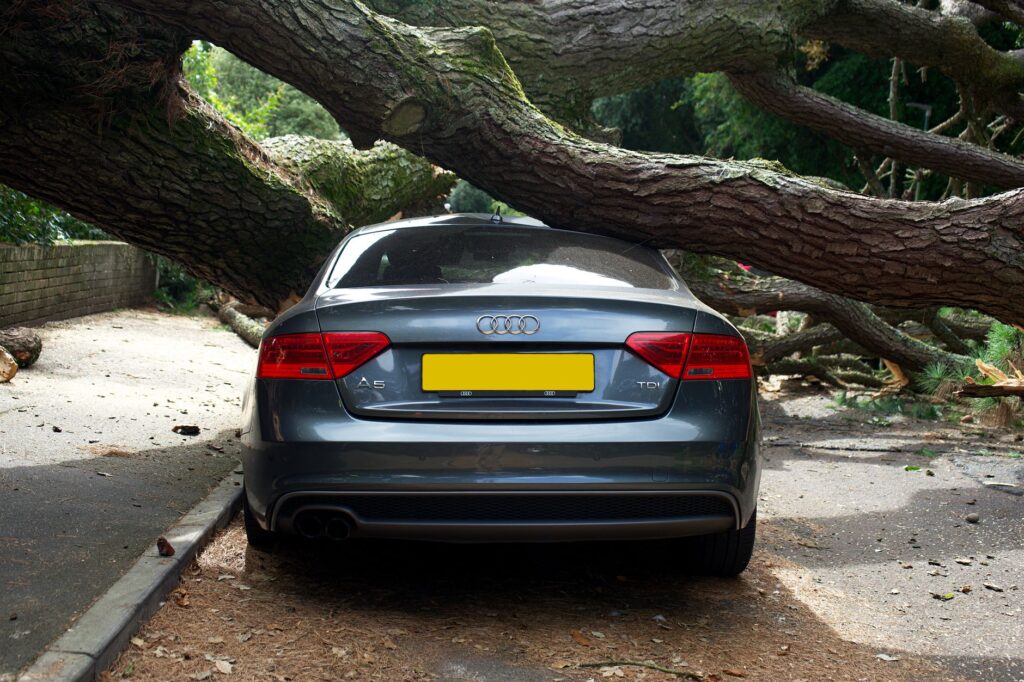 A visual guide on how to document car damage after a storm. — Nevada weather car insurance