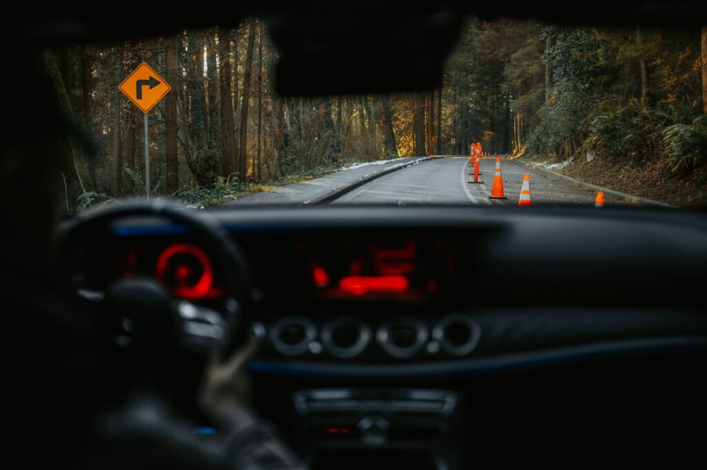 An image of a driver taking a defensive driving course. — save money on Nevada car insurance