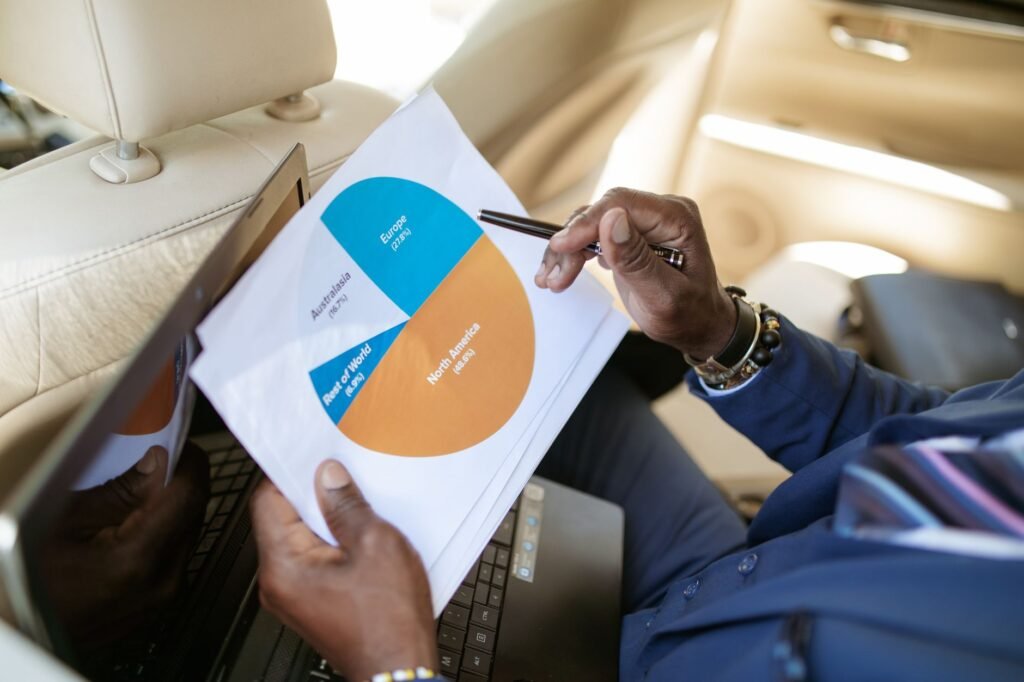 A pie chart depicting different types of discounts available for car insurance — compare Nevada car insurance rates