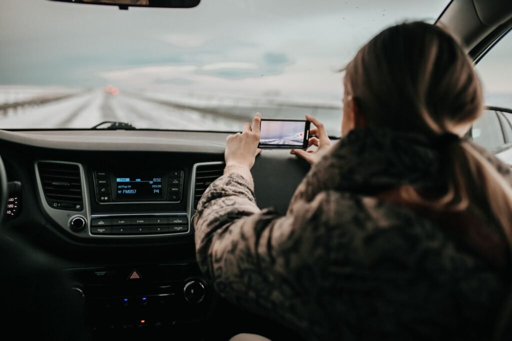 A photo of a person taking a defensive driving course. — driving history car insurance Nevada