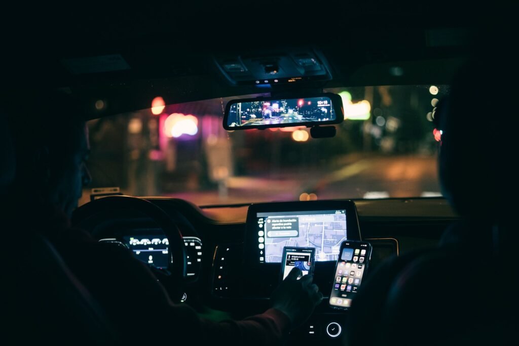 A visual guide on the types of coverage available for rideshare drivers — Nevada rideshare insurance
