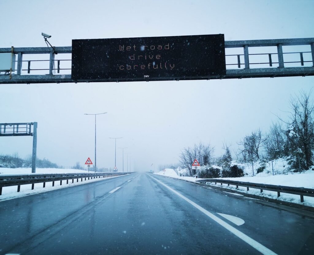 An image of a Nevada highway sign to highlight local driving conditions. — driving record car insurance Nevada